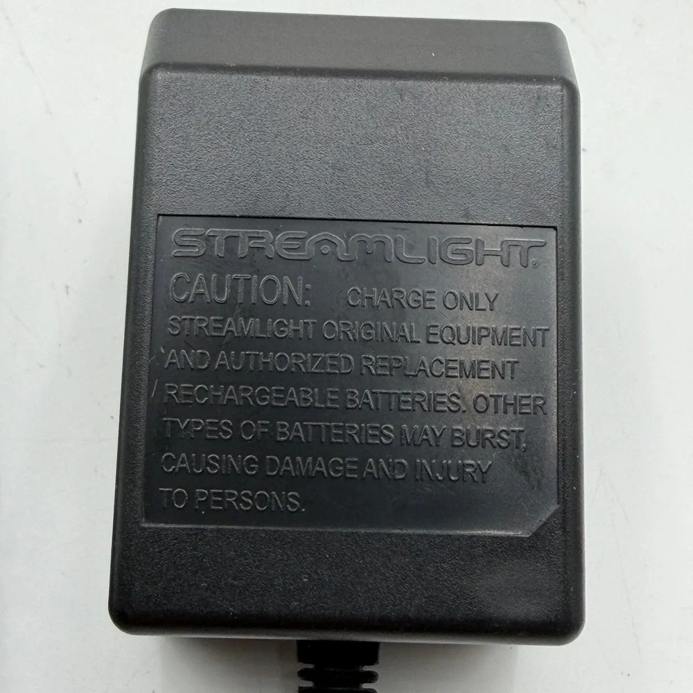 Streamlight 22311 AC Charge Cord 120V 12V DC 500mA Wall Adapter Charger Black